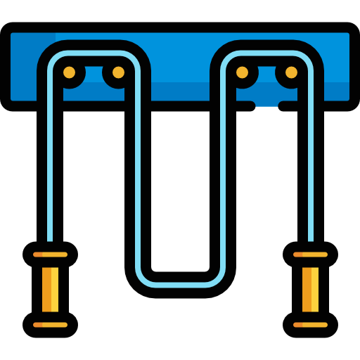 jump rope safely stored away